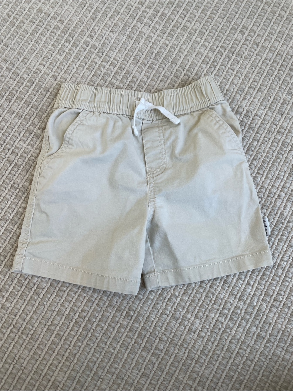 Gerber Neutral Drawstring Cotton Shorts